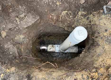 sewer repair service.