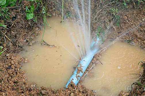 water line repair in cook county.